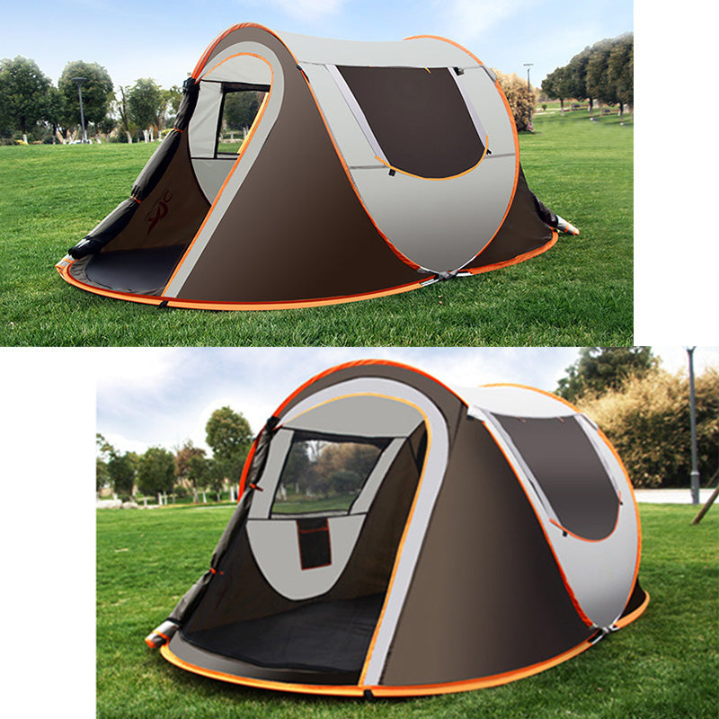 Large Capacity 4 to 5 Persons Automatic Pop Up Camping Tent - Sun of the Beach Boutique