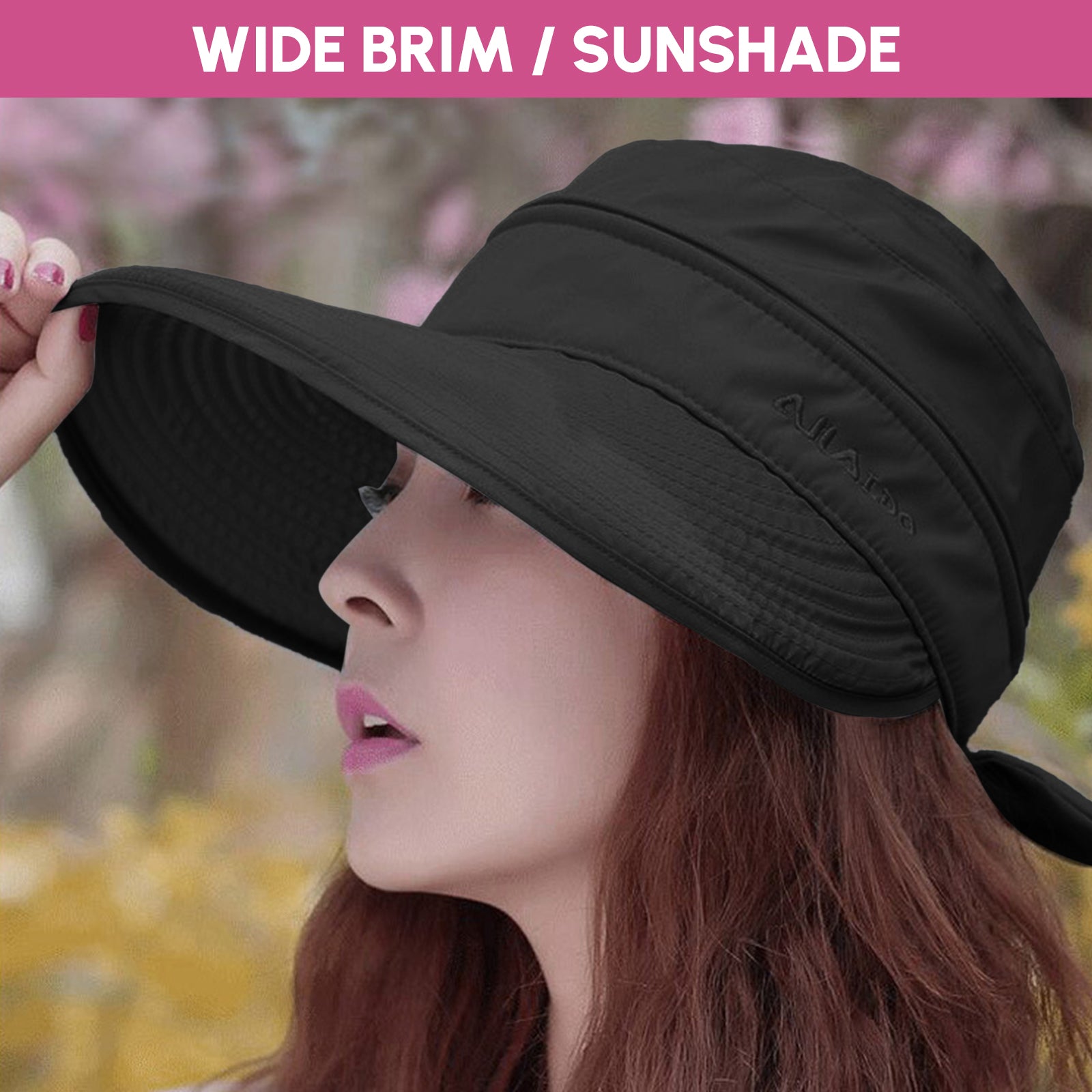Travel in Style with this 2-in-1 Sun Visor Hat