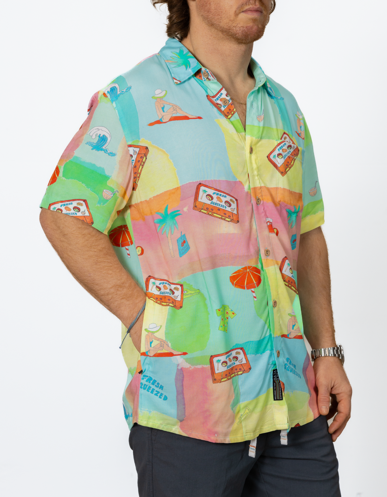 Fresh Squeezed Nighthawk Button Up