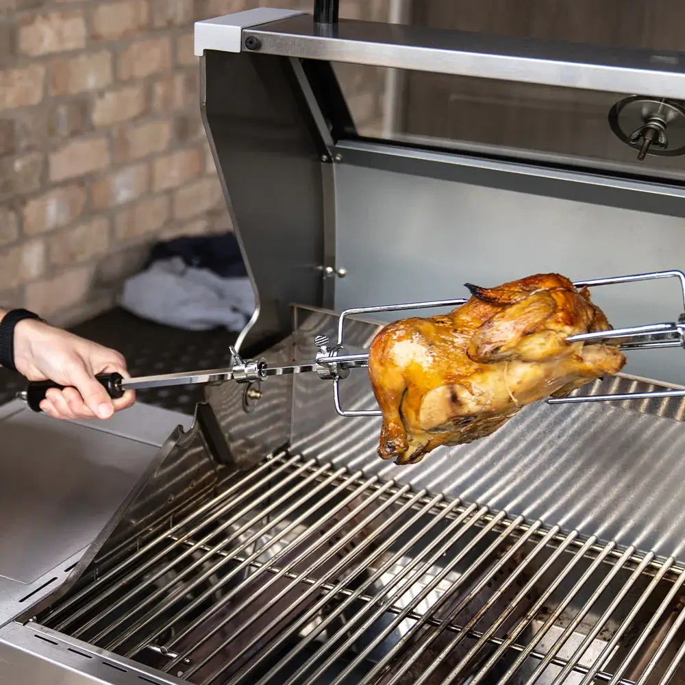 Full Stainless Propane Gas Grill