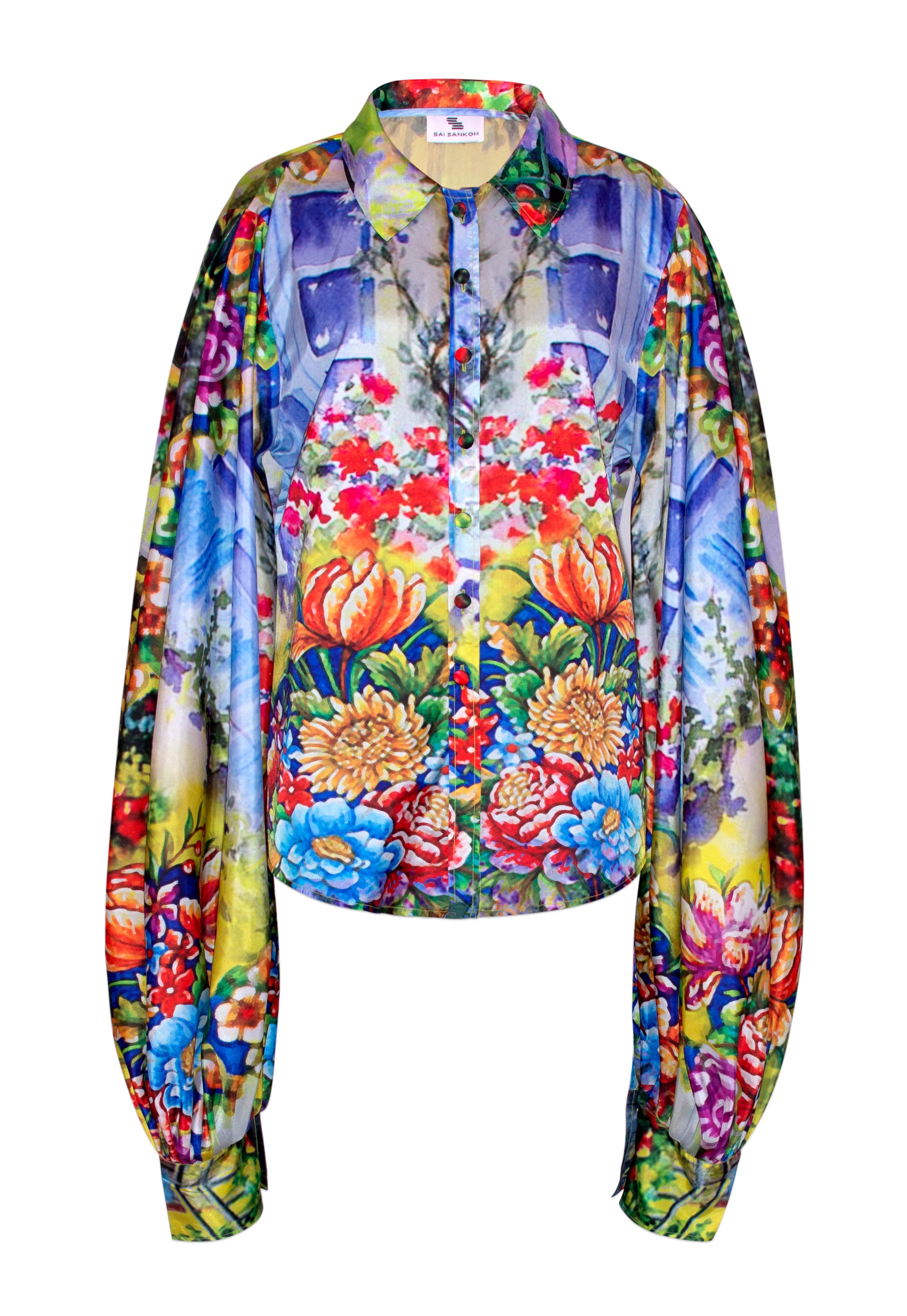 Saisankoh Sicily Print Blouse