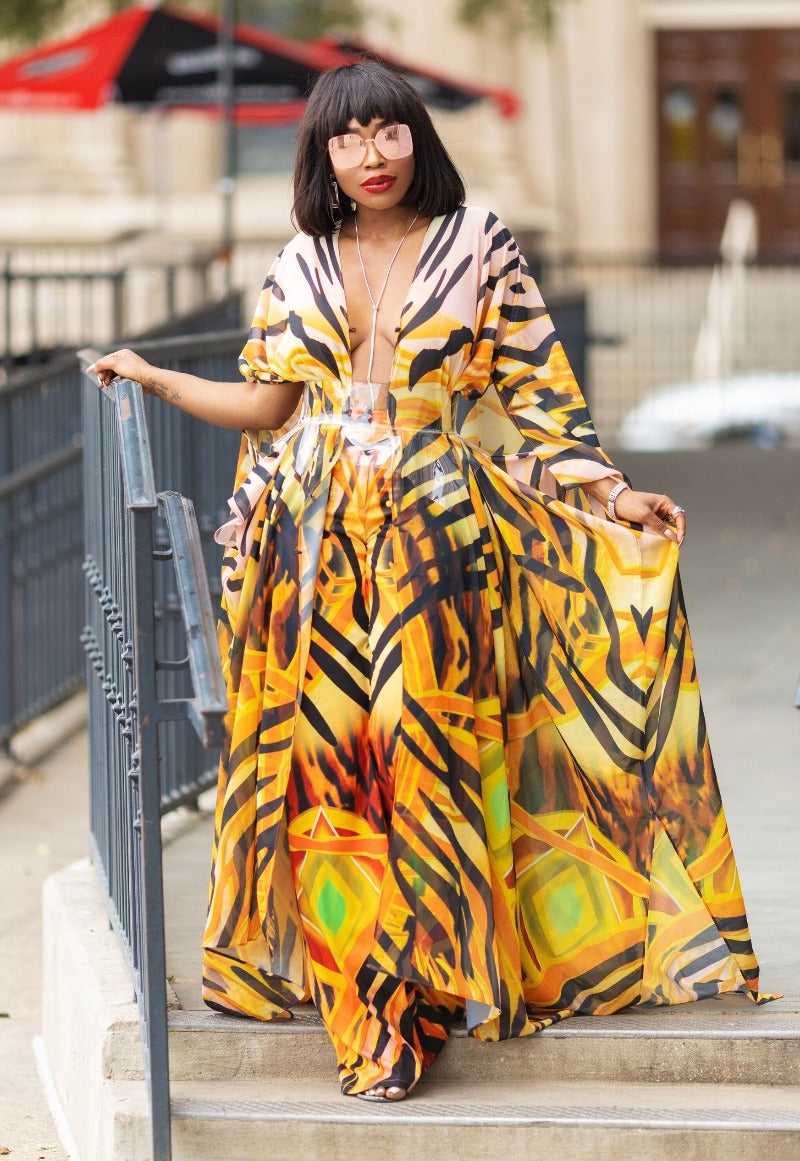 Saisankoh Sahara Goddess Kaftan