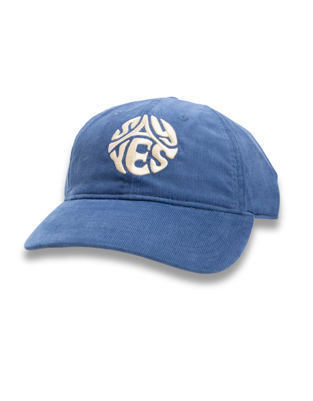 Say Yes Steel Gray Corduroy Hat