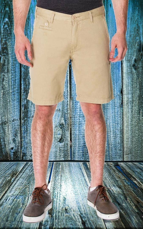 Men's Khaki Chino Shorts