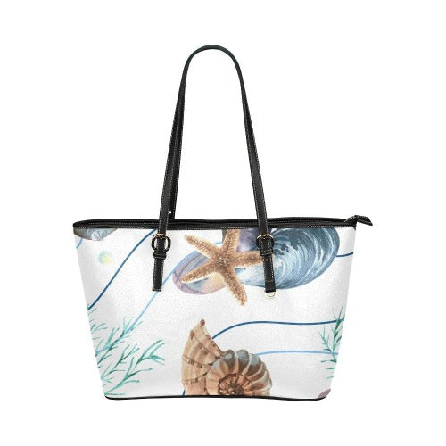 Sea Shell Beach Double Handle Handbag