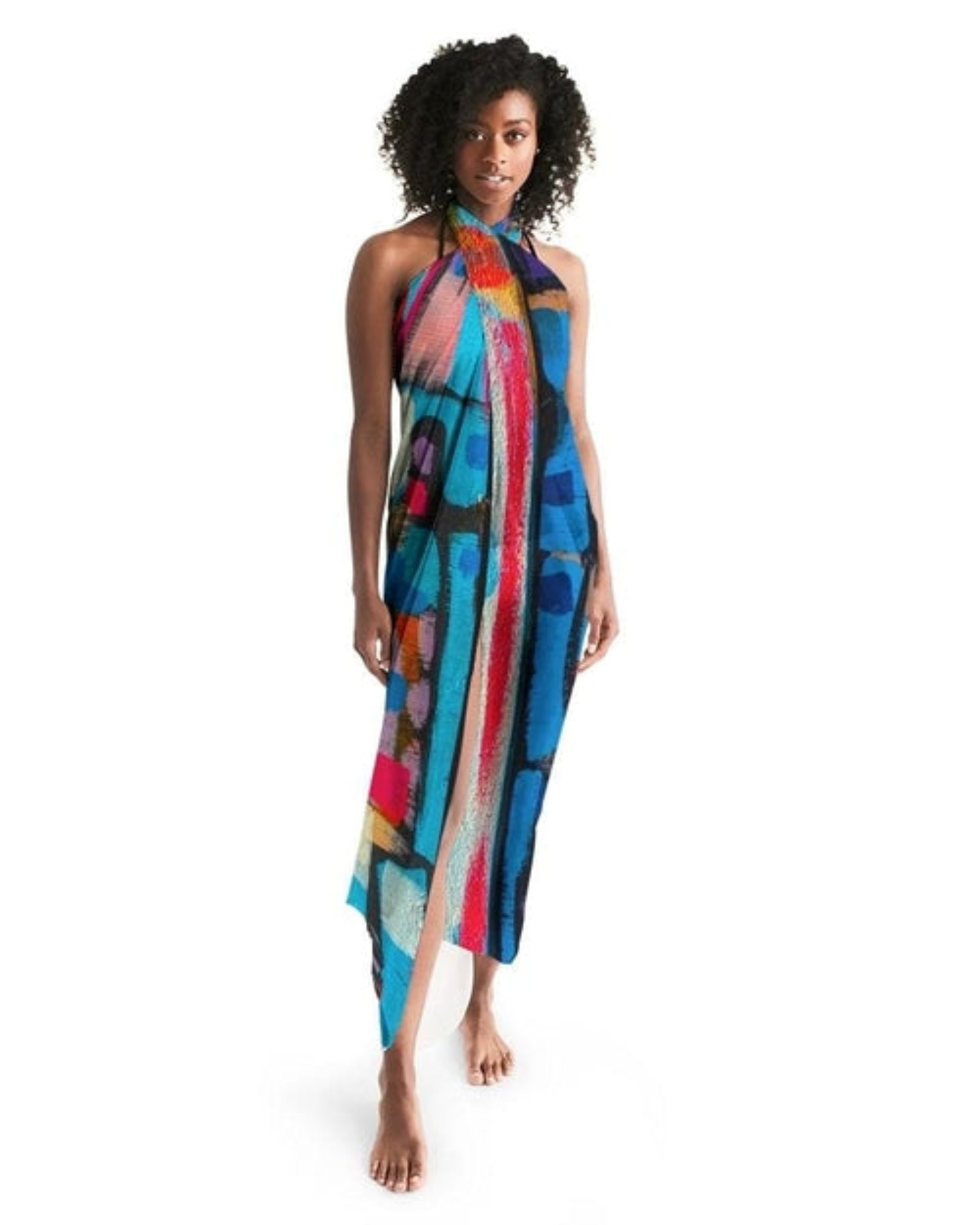 Sheer Multicolor Sarong