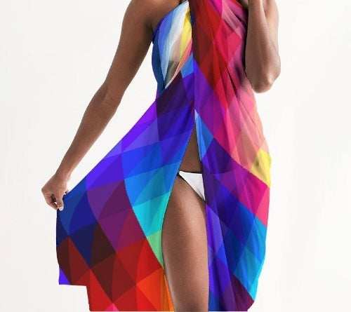 Multicolor Sheer Sarong
