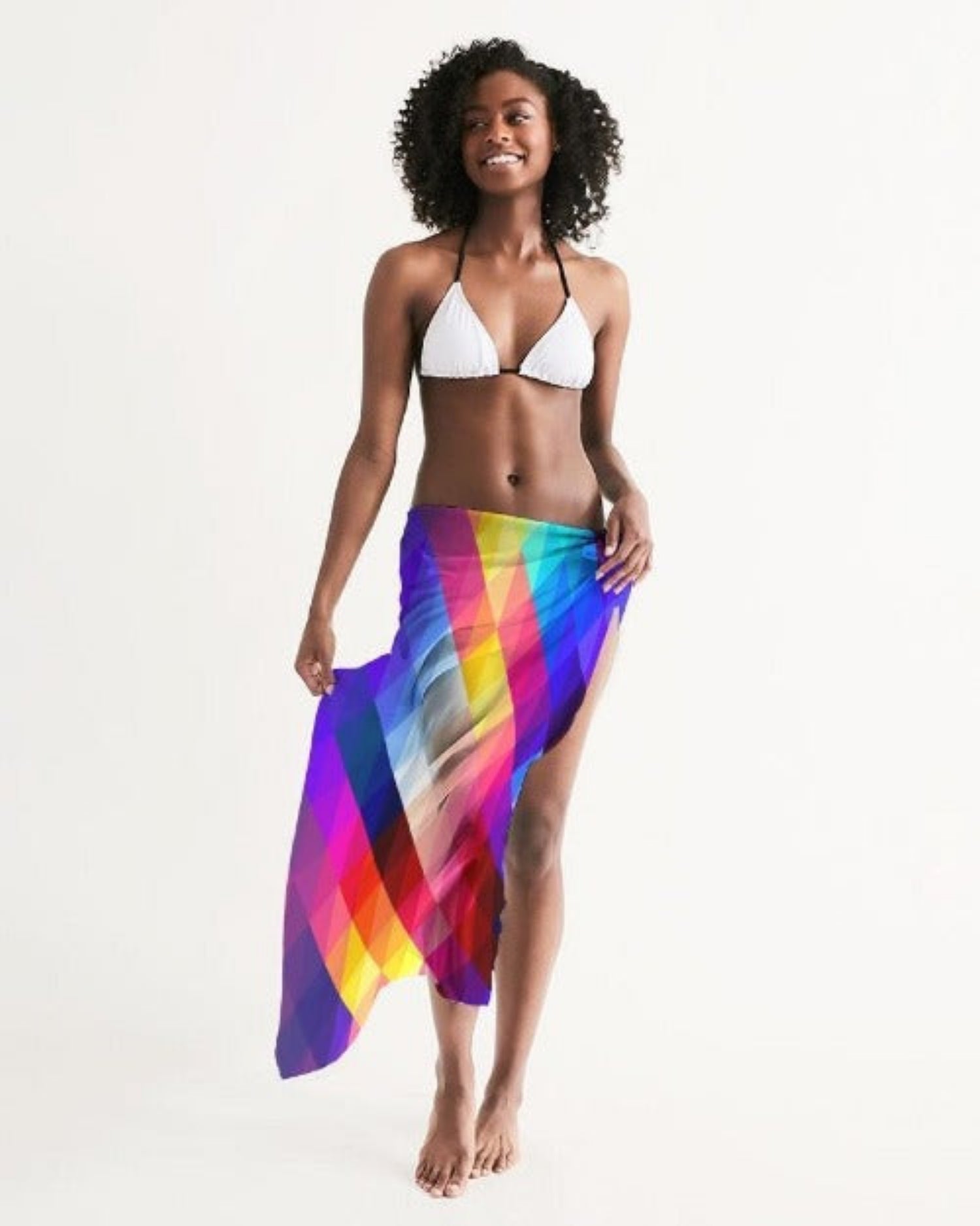 Multicolor Sheer Sarong