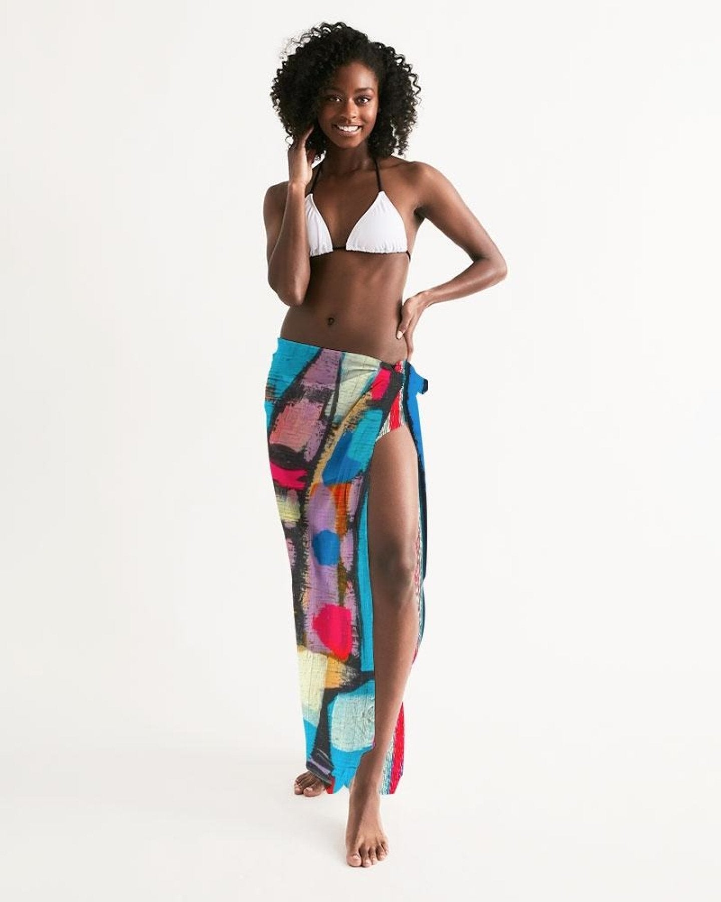 Sheer Multicolor Sarong