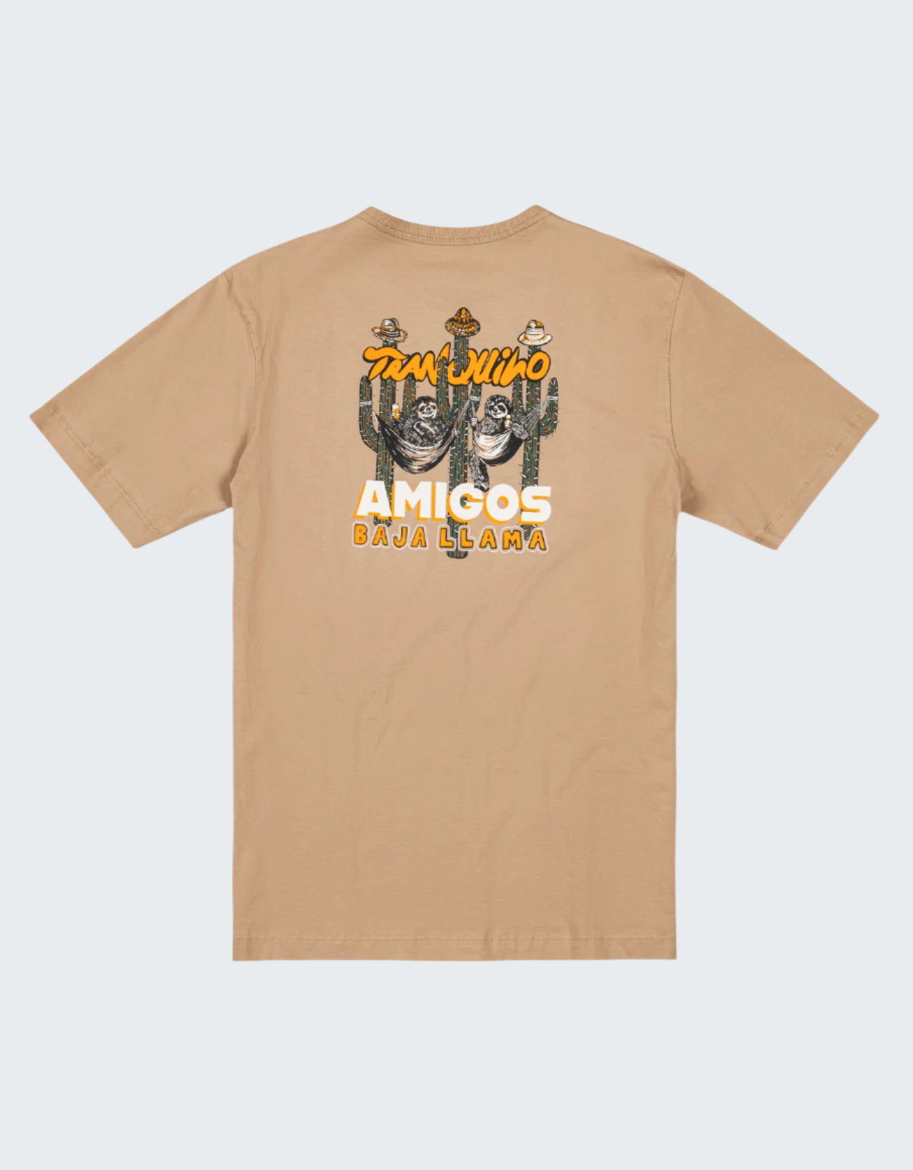 Tan Tranquilo Amigos Tee