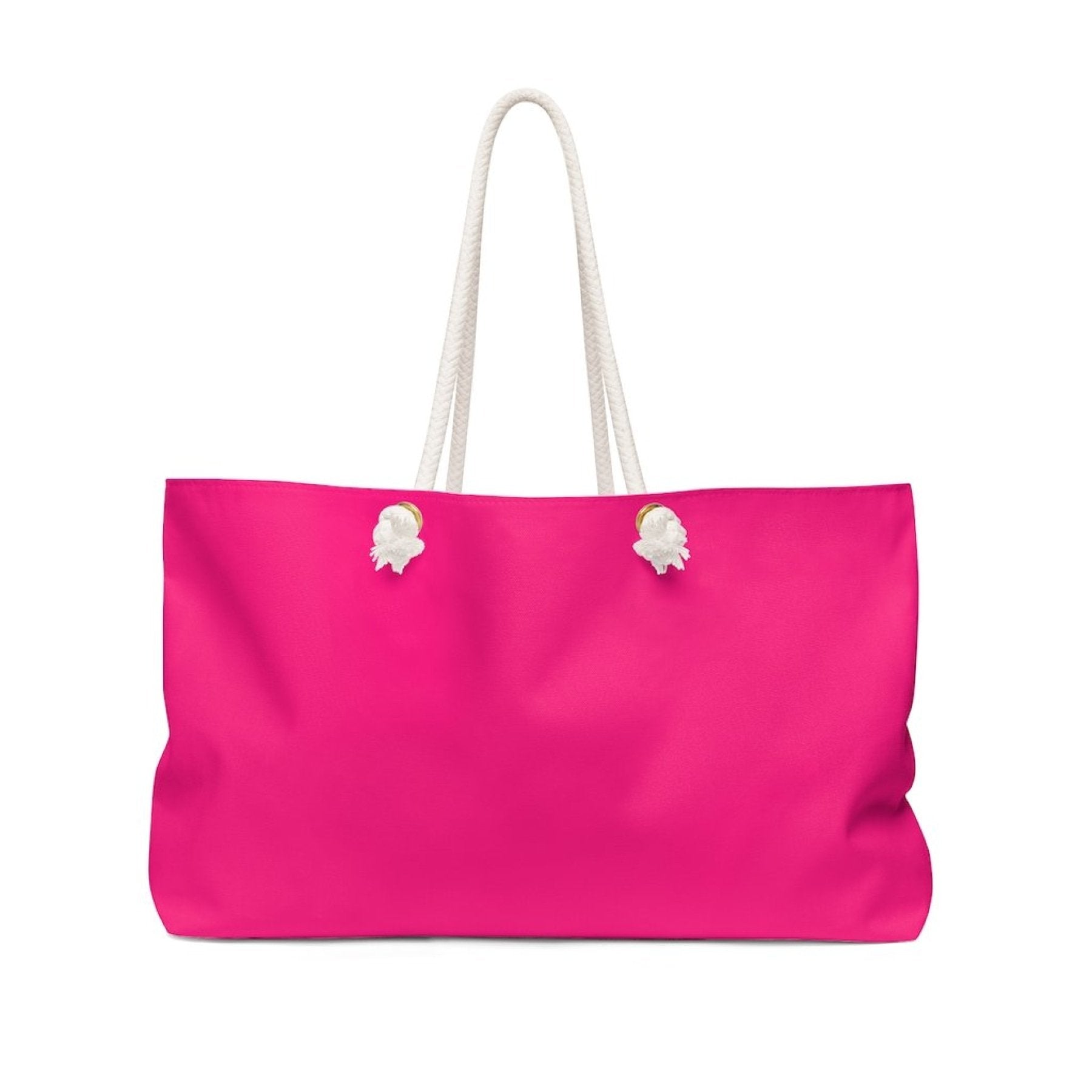 Pink Weekender Tote Bag