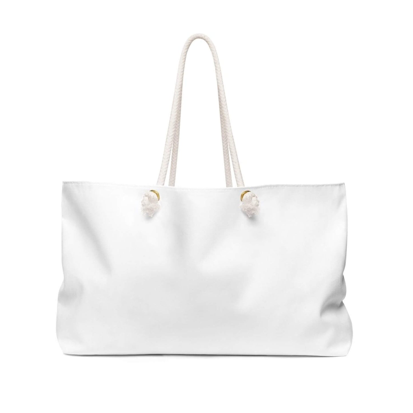 White Weekender Tote Bag
