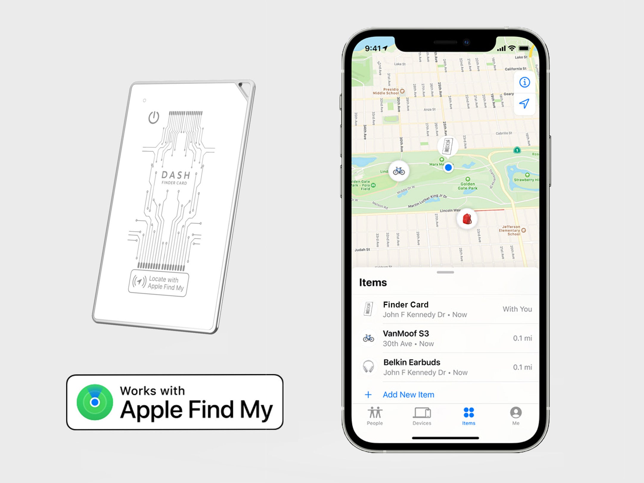 Dash Wallets Thinnest Tracker Card
