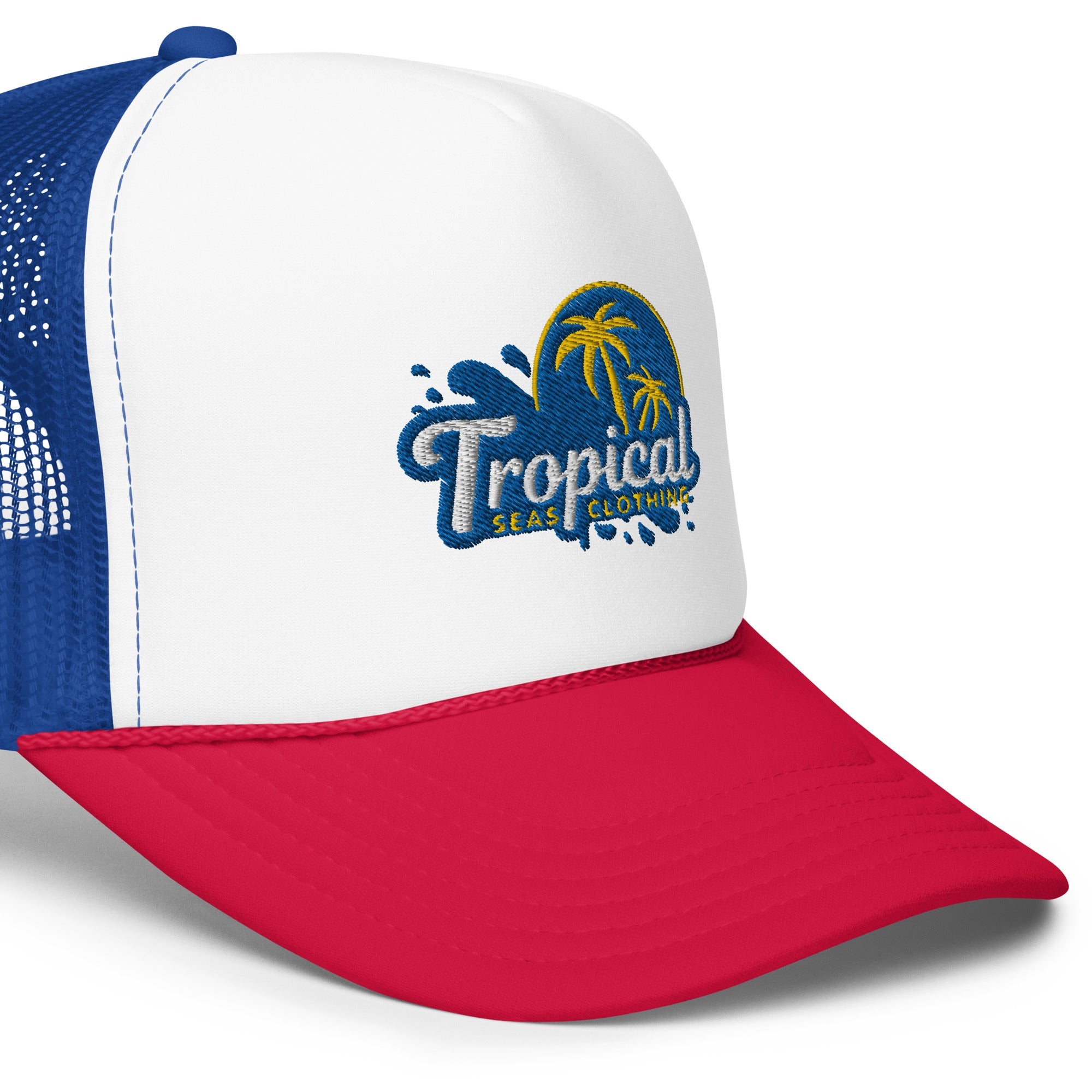 Tropical Tides Foam Trucker Hat