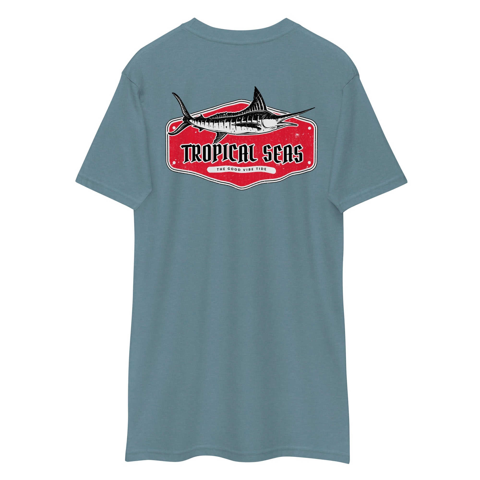 Men's Tropical Mighty Marlin Fishing T-Shirt
