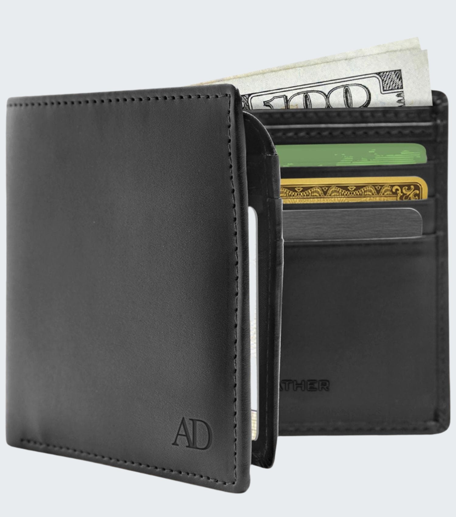 Vegan Leather Bifold Wallet