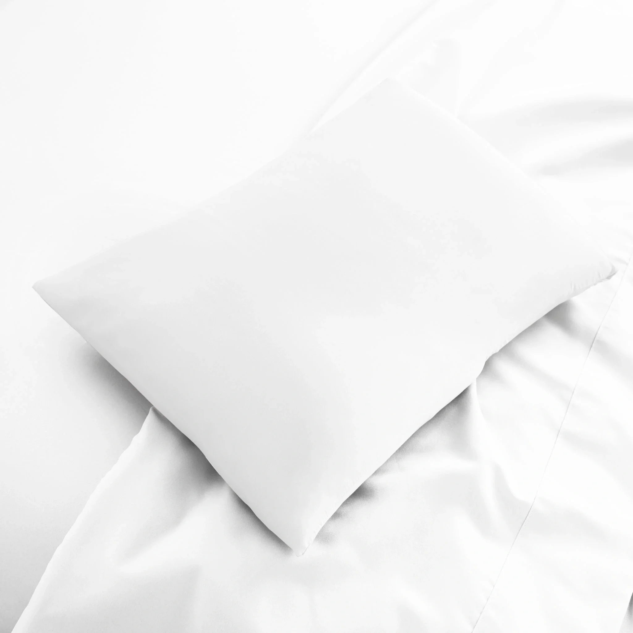 White satin fabric with a soft texture