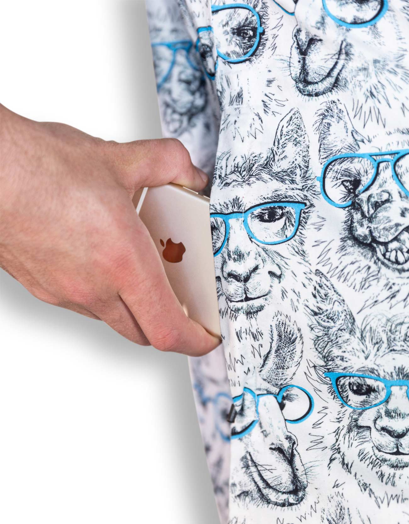 Llama MD Seven Seas Button Up