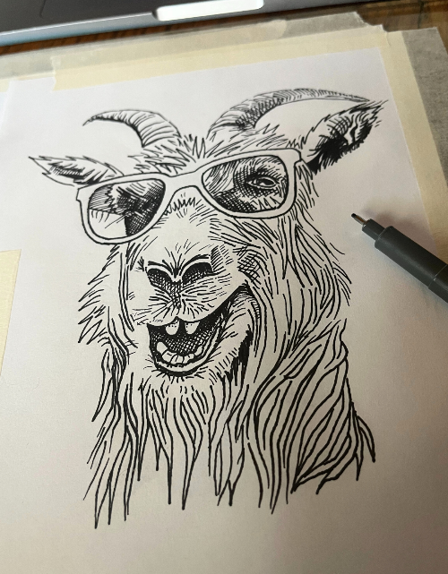 Mountain Goat Seven Seas Button Up