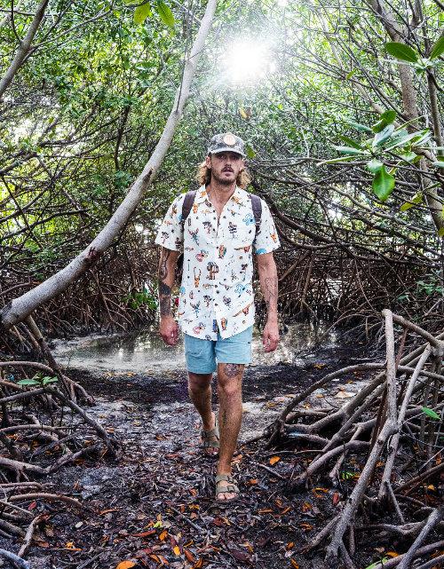 Man is woods