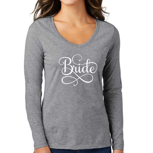 Long Sleeve Bride T-Shirt