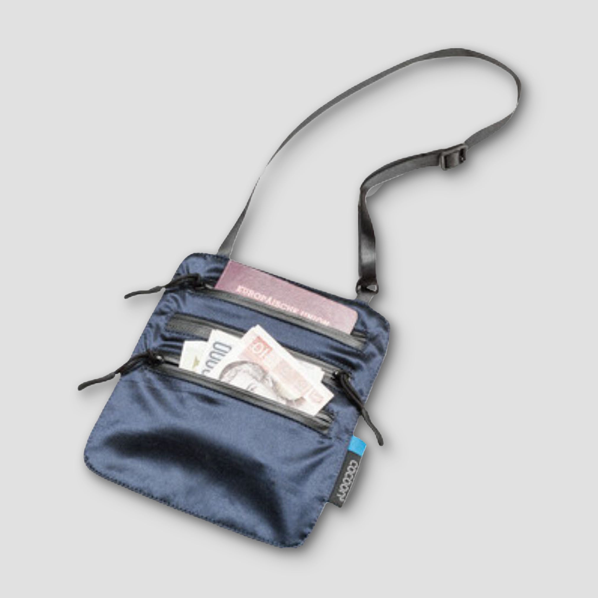 COCOON Secret Neck Wallet Monsoon Silk™ RFID