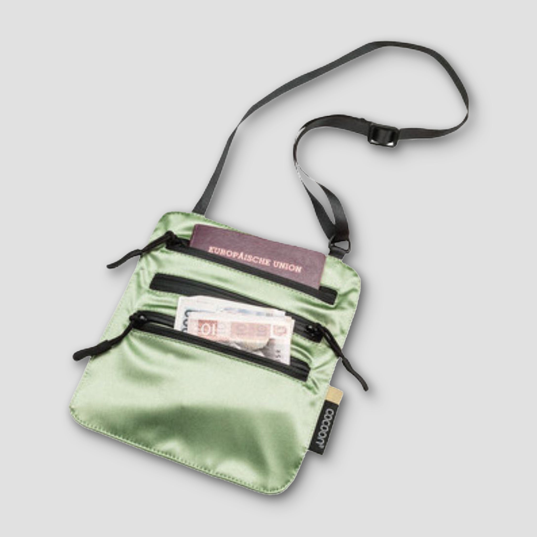 COCOON Secret Neck Wallet Monsoon Silk™ RFID