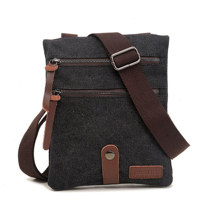 Retro Style Canvas Small Messenger Bag For Daily Occasion - Sun of the Beach Boutique