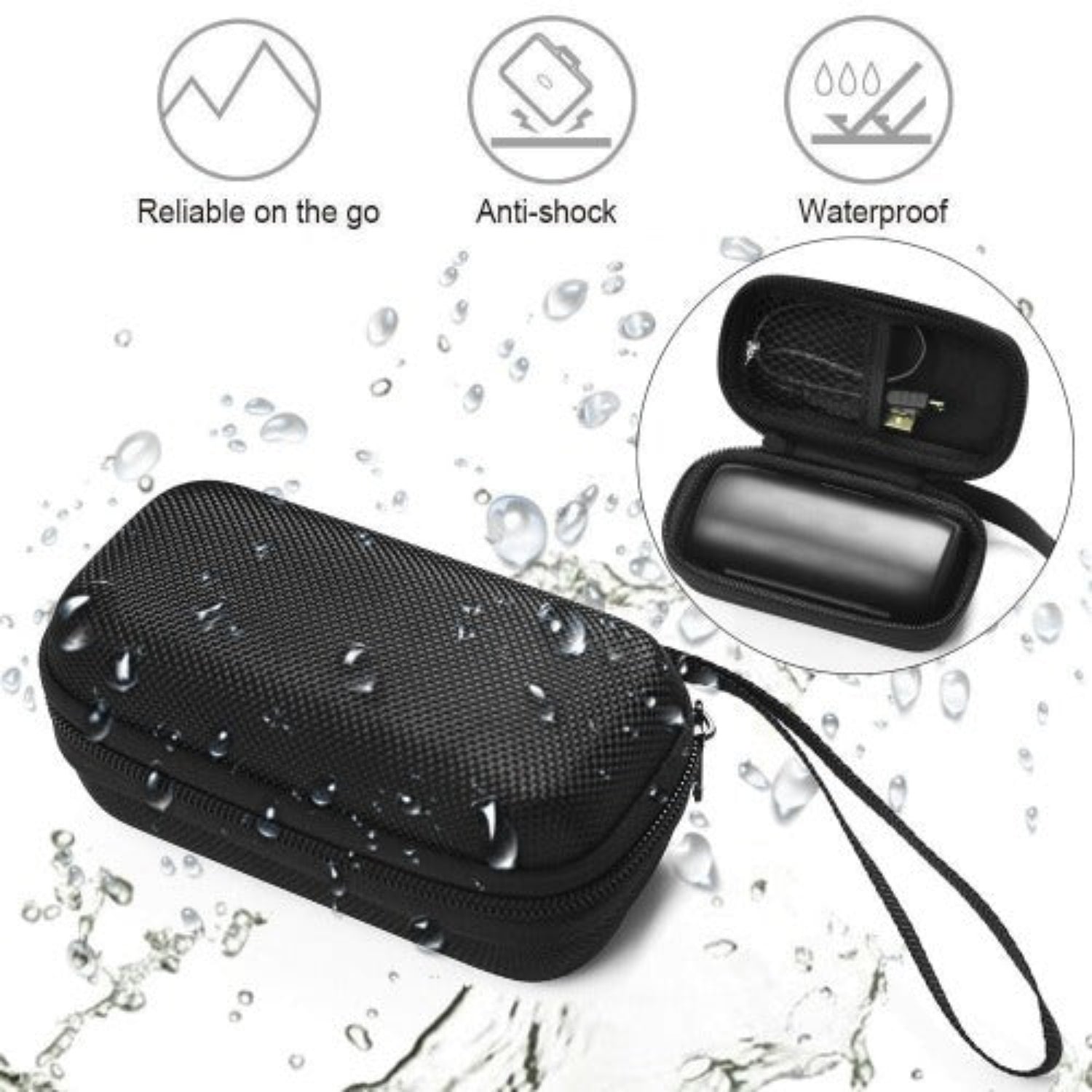 Hard Travel Case For Bose SoundSport Free - Sun of the Beach Boutique
